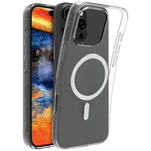 Comparateur de prix : dbramante1928 Greenland Pro - Coque de protection pour téléphone portable - compatibilité avec MagSafe - plastique - clair - pour Apple iPhone 16 Pro