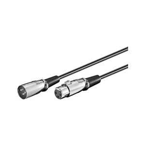 Comparateur de prix : Microconnect xlrmf5 5m xlr (3-pin) xlr (3-pin) noir câble audio