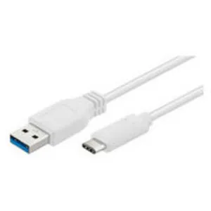 MicroConnect - Câble USB - USB type A (M) pour 24 pin USB-C (M) - USB 3.1 - 50 cm - moulé - blanc pas cher