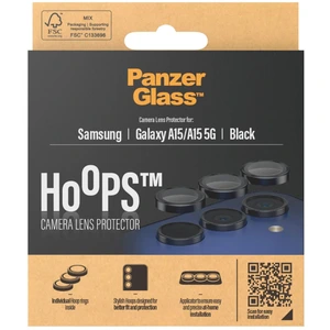 PanzerGlass Protection Caméra Hoop Optic Rings Samsung Galaxy A15 (5G) - BlackVendu paramazon
