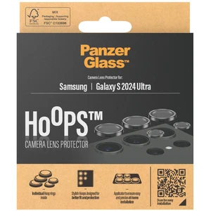 Comparateur de prix : PanzerGlass Protection Caméra Hoop Optic Rings Samsung Galaxy S24 Ultra - Black