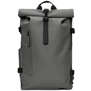 Rolltop Rucksack Large par Rains Gris T.U Sacs