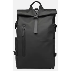 Comparateur de prix : Rains - Rolltop Rucksack Large W3 23 - Sac à dos journée taille 23 l, noir