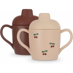 Konges Slojd Lot de 2 tasses à bec Cherry pas cher