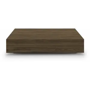 Table basse en noyer 103 x 72 cm Mass Wide - New Works pas cher