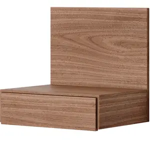 Table de nuit Tana Wall - walnut New Works pas cher