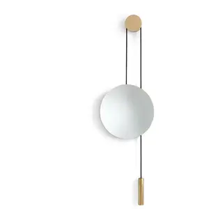 Miroir mural beige Rise & Shine - New WorksVendu parluminaire
