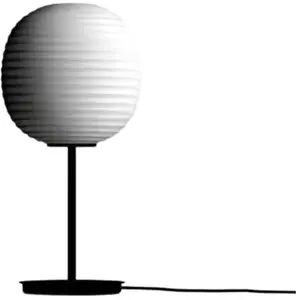 Lampe à poser en verre givré blanc 40 cm Lantern - New Works
