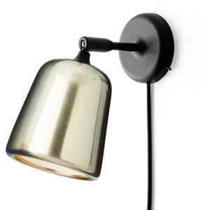 New Works Material Originals applique, acier jauneVendu parluminaire