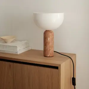 New Works Kizu Small Lampe à poser Breccia Pernice pas cher