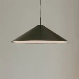 New Works Suspension LED Brolly, Ø 70 cm, noir, aluminium