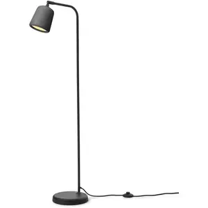 New Works lampadaire Matériau, gris foncé, béton, hauteur 125 cmVendu parluminaire