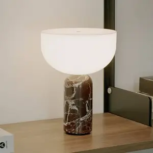 New Works KIZU-Lampe à poser sans fil Marbre H24cm pas cher