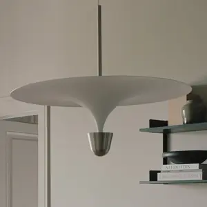 Comparateur de prix : New Works Suspension LED Kantarell, Ø 60 cm, nickel