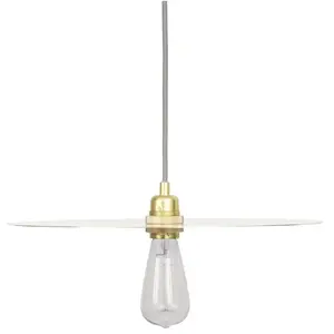 Suspension avec abat-jour et ampoule 40 cm Circle - Frama