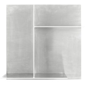 Frama - Etagère murale Rivet - Métal - Aluminium brut - Designer Jonas...
