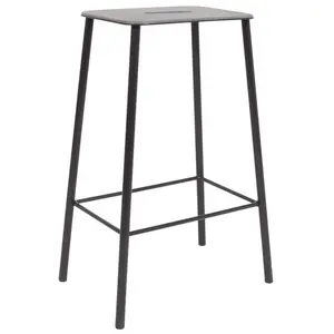 Frama - Tabouret de bar Adam - Gris - Bois - Designer Toke Lauridsen