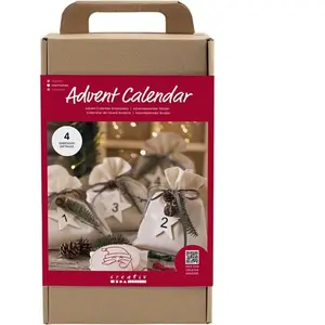 Calendrier de l'avent broderie, 1 Pq. - CC Hobby Calendrier de l'avent - 977602 pas cher