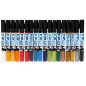 Creotime Assortiment de feutres peinture acrylique Plus Color - Pointe 1-2 mm - 18 pcs pas cher