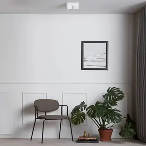 LOOM DESIGN Aim spot pour plafond LED à 2 lampes blanc pas cher