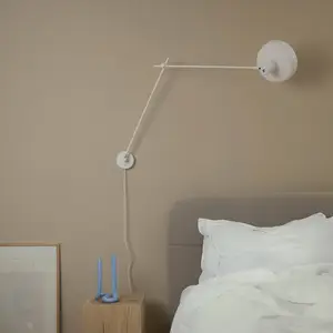 GRUPA Arigato applique murale à 1 lampe 110cm Ø23cm blancVendu parluminaire