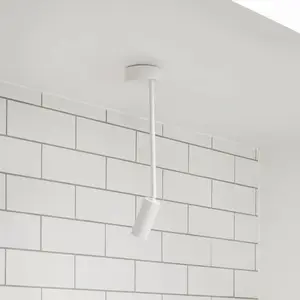 LOOM DESIGN spot LED Iris, blanc, aluminium, Ø 4,5 cm pas cher