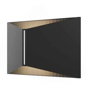 X Applique Murale IP65 Black - Loom Design