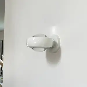 LOOM DESIGN applique murale LED Optic, blanc, aluminium, Ø 12 cm pas cher