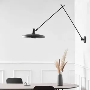 GRUPA Arigato mur à 1 lampe 140cm Ø45cm noir pas cher
