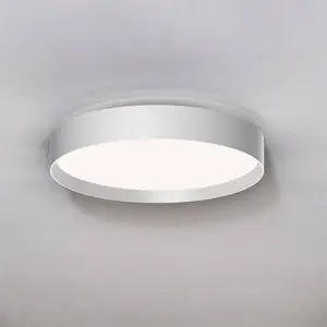 LOOM DESIGN Plafonnier LED Lucia, blanc, Ø 35 cm Aluminium pas cher