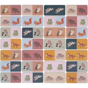 Filibabba Jeu de dominos Animaux nordiques (28 pièces) pas cher