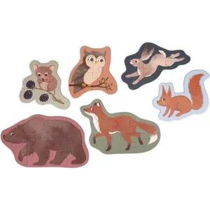 Vedes Set de 7 puzzles Animaux nordiques