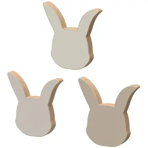 Cam Cam Copenhagen Set de 3 patères en bois LapinVendu parberceau-magique