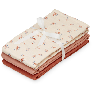 Comparateur de prix : Cam Cam Copenhagen Lot de 3 langes en mousseline Berries