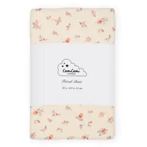 Cam Cam Copenhagen Drap housse en coton Berries (60 x 120 cm)Vendu parberceau-magique