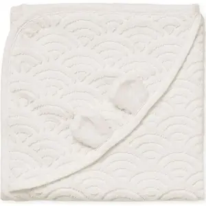 CamCam Copenhagen Cape de bain ours écrue (80 x 80 cm) pas cher