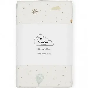 Cam Cam Copenhagen Drap housse en coton bio Dreamland (60 x 120 cm)Vendu parberceau-magique