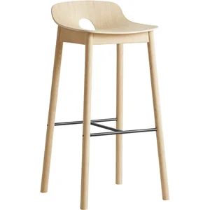 Chaise de bar en chêne naturel 75 cm Mono - WOUD
