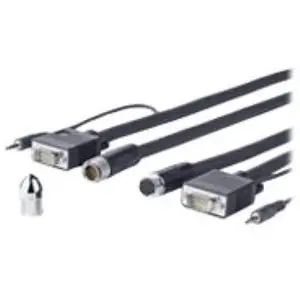 Comparateur de prix : VivoLink Pro Cross Wall - câble VGA / audio - 10 m