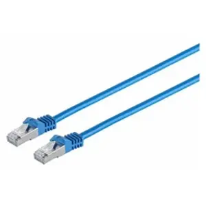 MicroConnect - Câble réseau - RJ-45 (M) pour RJ-45 (M) - 50 cm - SFTP, PiMF - CAT 7 - bleu pas cher