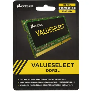 Corsair CMSO16GX3M2C1600C11 module de mémoire 16 Go 2 x 8 Go DDR3 1600... pas cher