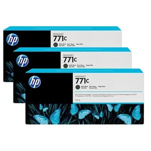 HEWLETT-PACKARD HP 771C 3-pack 775-ml Matte Black DesignJet Ink Cartri... pas cher