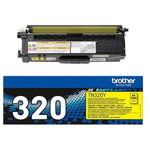 MM TN320Y - Jaune - original - cartouche de toner - pour Brother DCP-9055, DCP-9270, HL-4140, HL-4150, HL-4570, MFC-9460, MFC-9465, MFC-9970Vendu parfnac