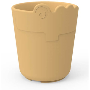 Done by Deer  Tasse enfant Kiddish Croco moutarde pas cher