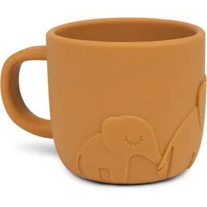 Done by Deer Tasse à anses Elphee moutarde Peekaboo pas cher