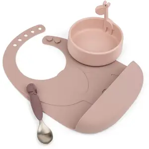 Coffret premier repas Peekaboo Deer friends ROSE Done by Deer