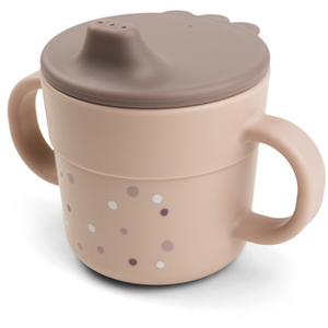 Done by Deer Tasse enfant poignées Foodie PP Happy dots rose pas cher