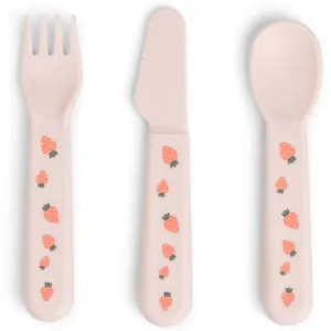 Comparateur de prix : Done by Deer Set de 3 couverts Foodie Tiny farm Rose