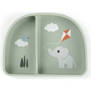 Done By Deer Bol Avec Compartiment Stick & Stay Playground pas cher