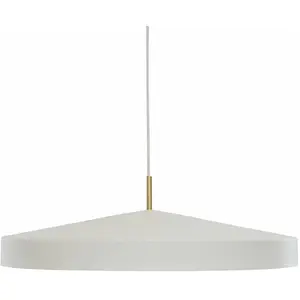 Suspension en métal blanche 65 cm Hatto - OYOY